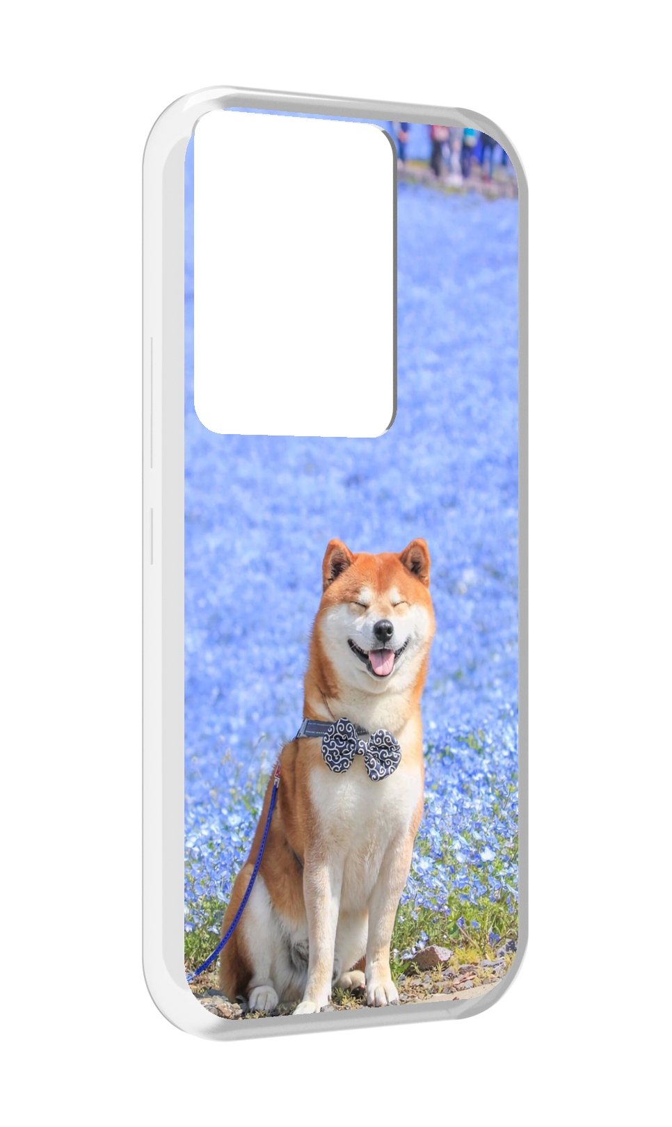 

Чехол MyPads сиба шиба ину 2 для Itel Vision 3 Plus / Itel P38 Pro, Прозрачный, Tocco