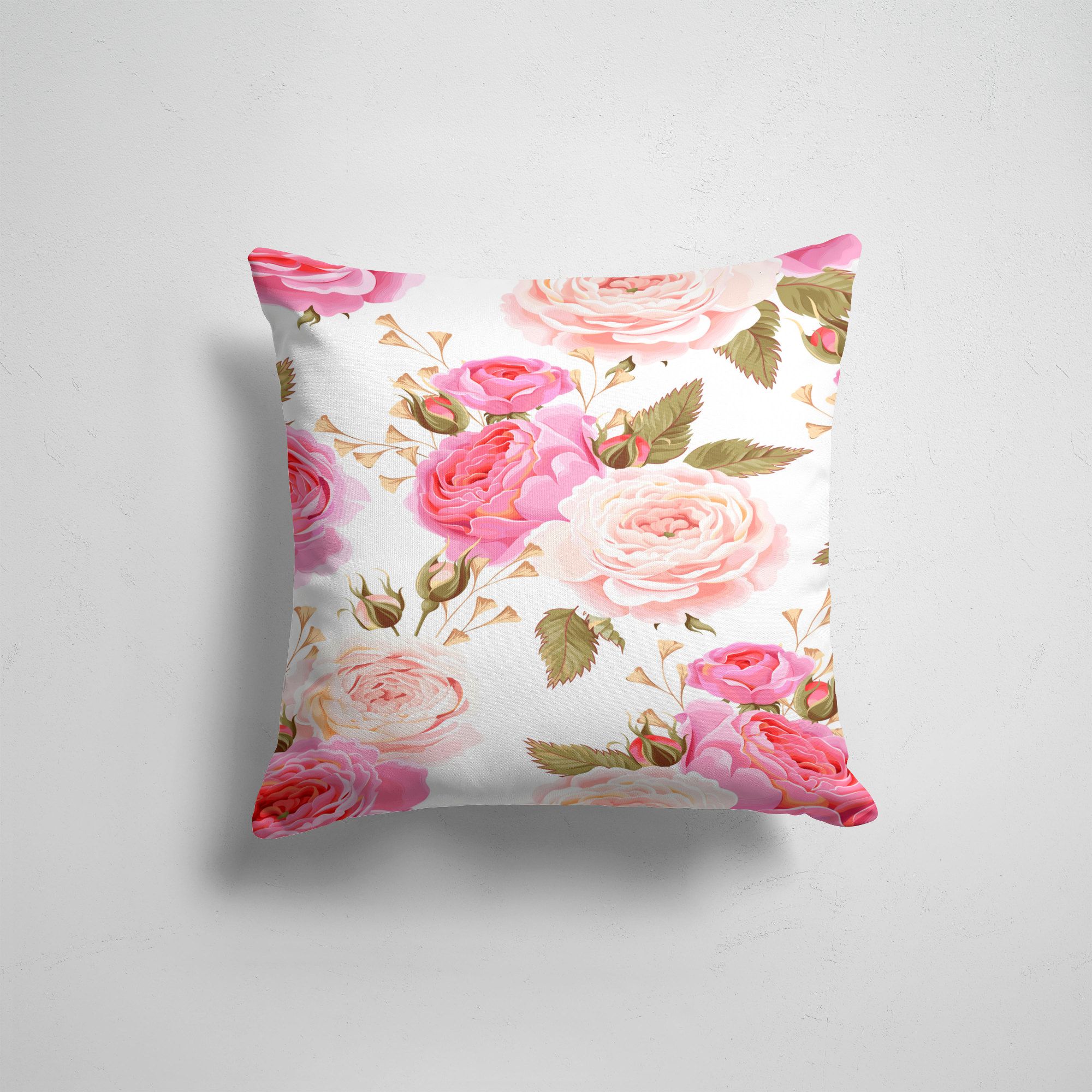 

Подушка декоративная 45х45см Тренды Цветы Spring flower, Разноцветный