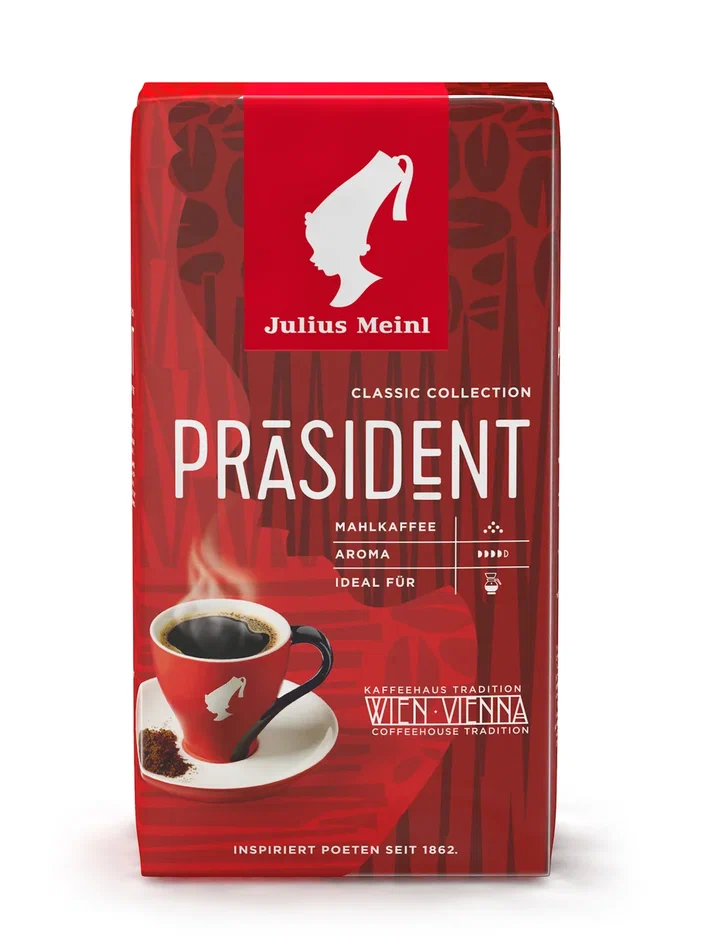 фото Кофе молотый julius meinl президент 500 г