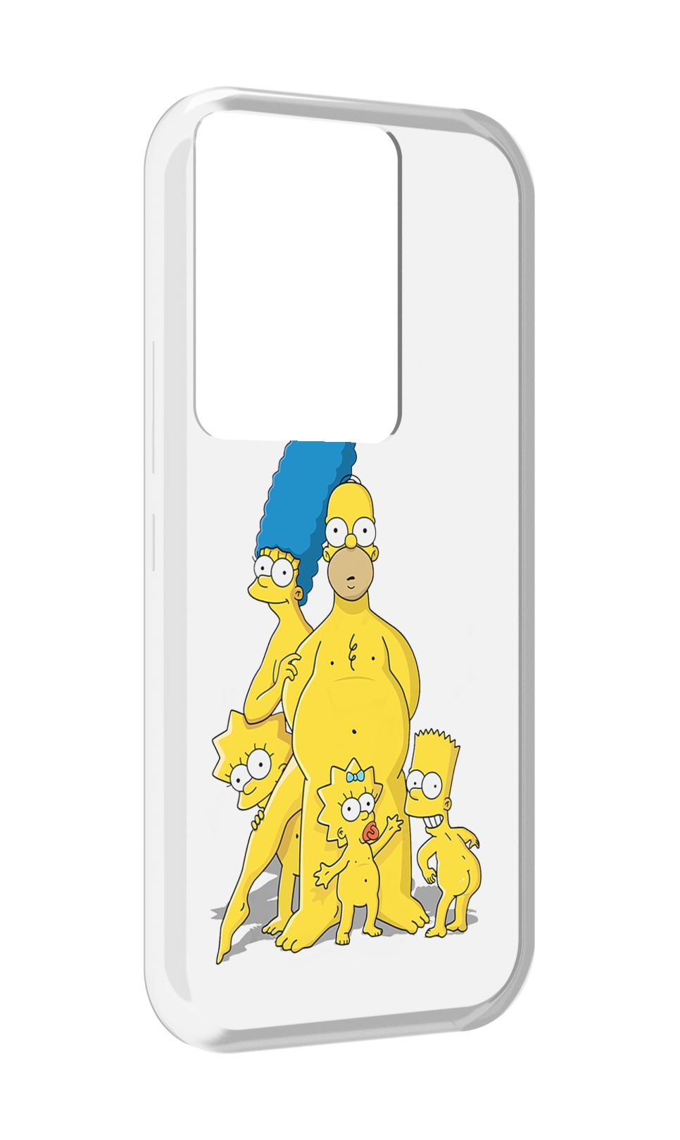 

Чехол MyPads семья-симпсонов для Itel Vision 3 Plus / Itel P38 Pro, Прозрачный, Tocco