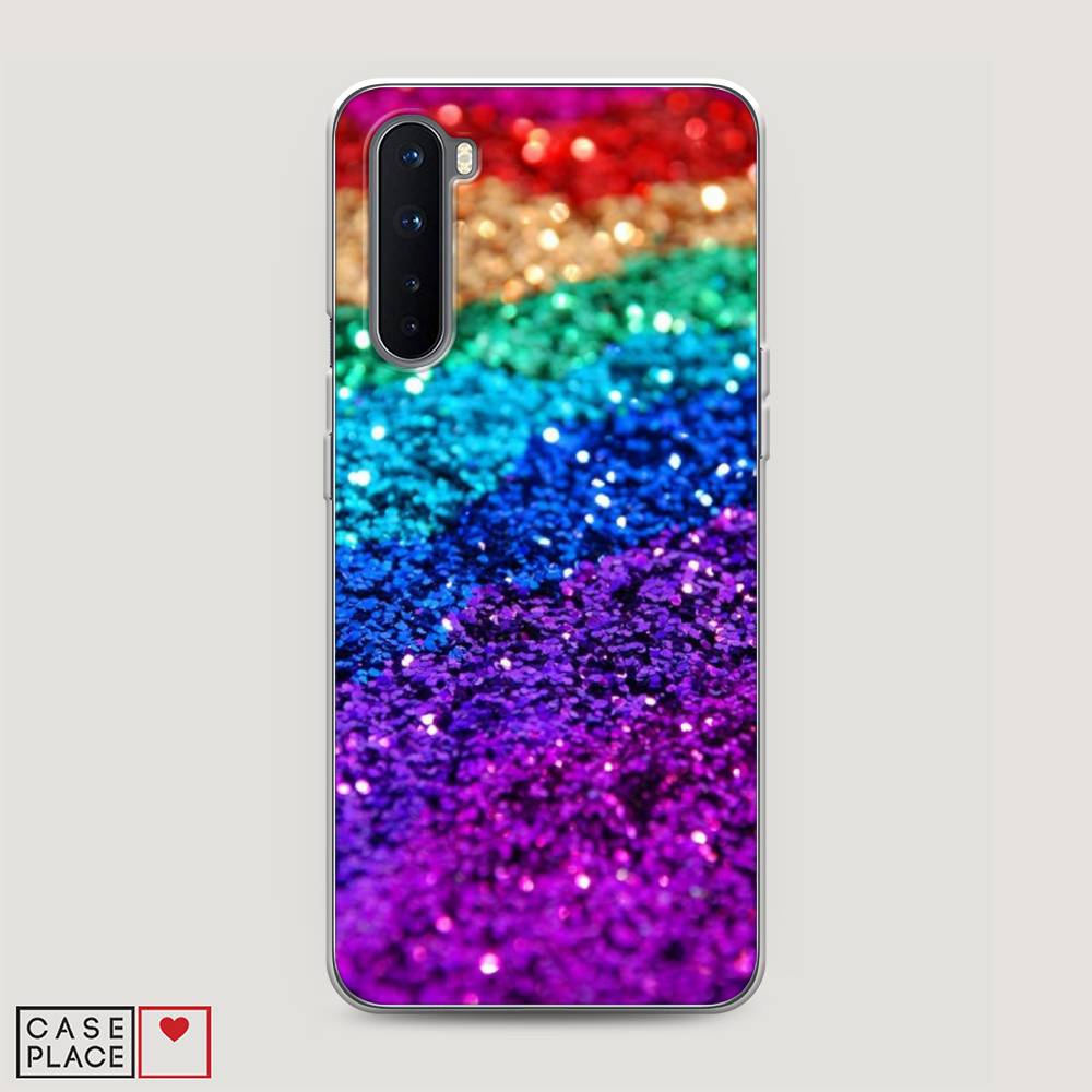 

Чехол Awog на OnePlus Nord / ВанПлас Nord "Блестящая радуга рисунок", 151350-3