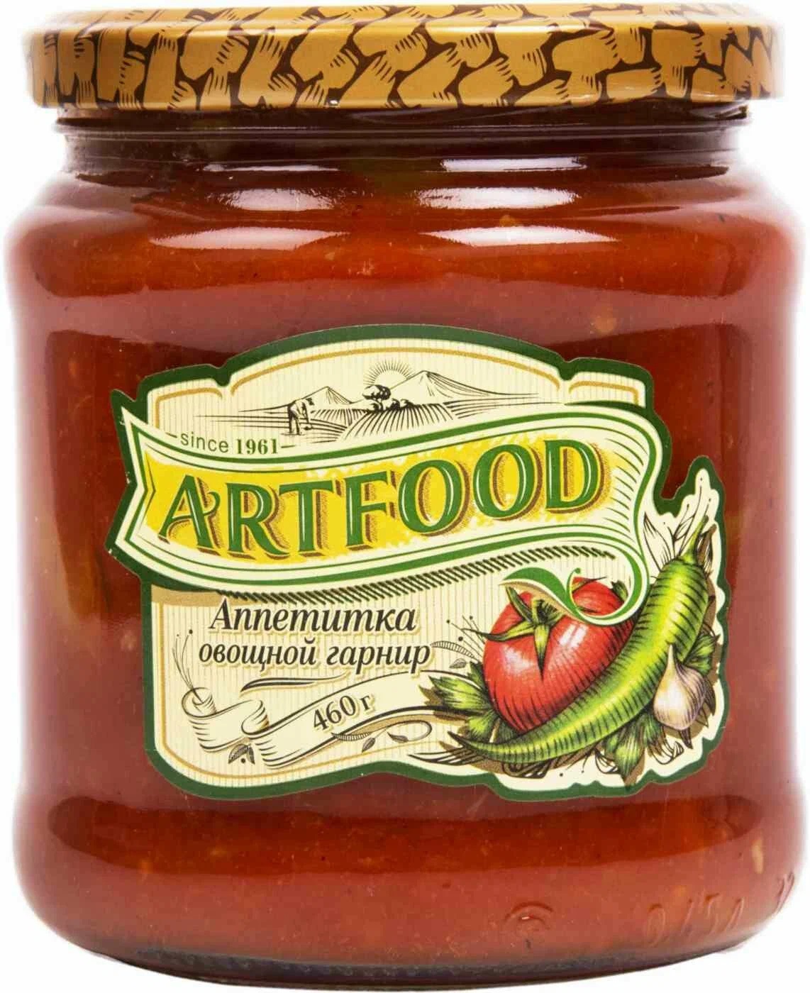 Закуска овощная Artfood Аппетитка 460 г