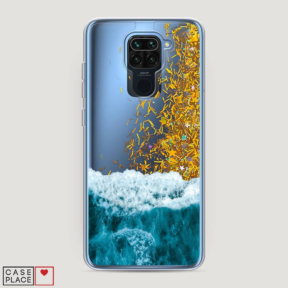 

Жидкий чехол с блестками "Морская пучина" на Xiaomi Redmi 10X 4G, 38290-1