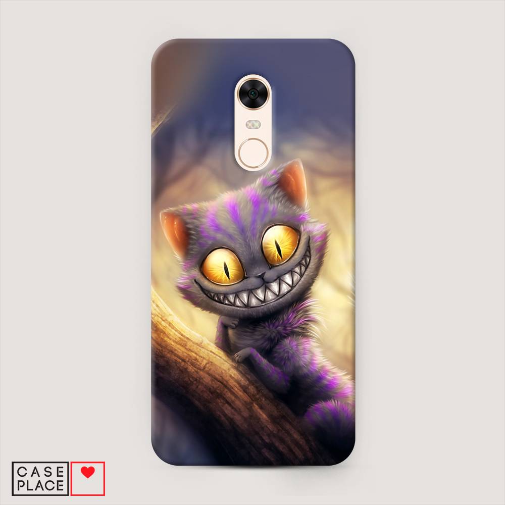 фото Пластиковый чехол "cheshire cat" на xiaomi redmi 5 plus awog