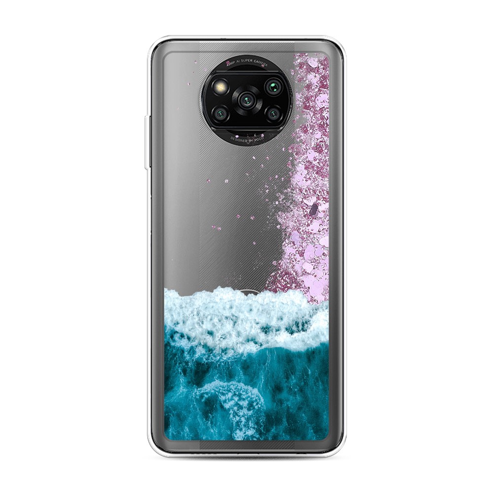 

Жидкий чехол с блестками "Морская пучина" на Xiaomi Poco X3 Pro, 310694-1