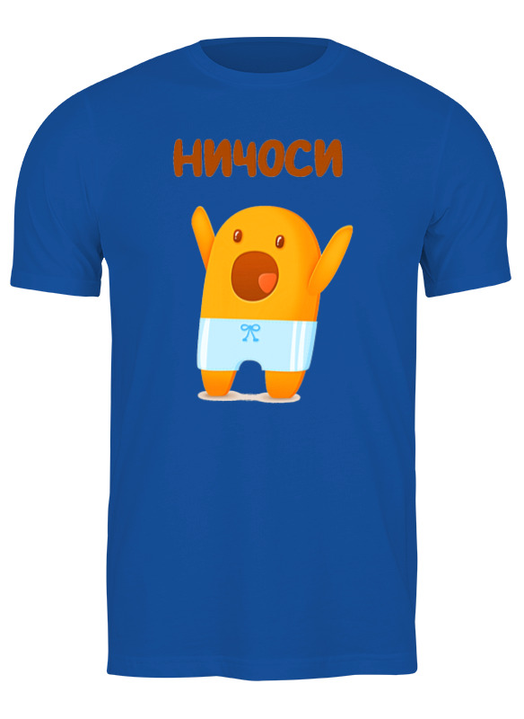 

Футболка женская Printio Ничоси синий M, Ничоси