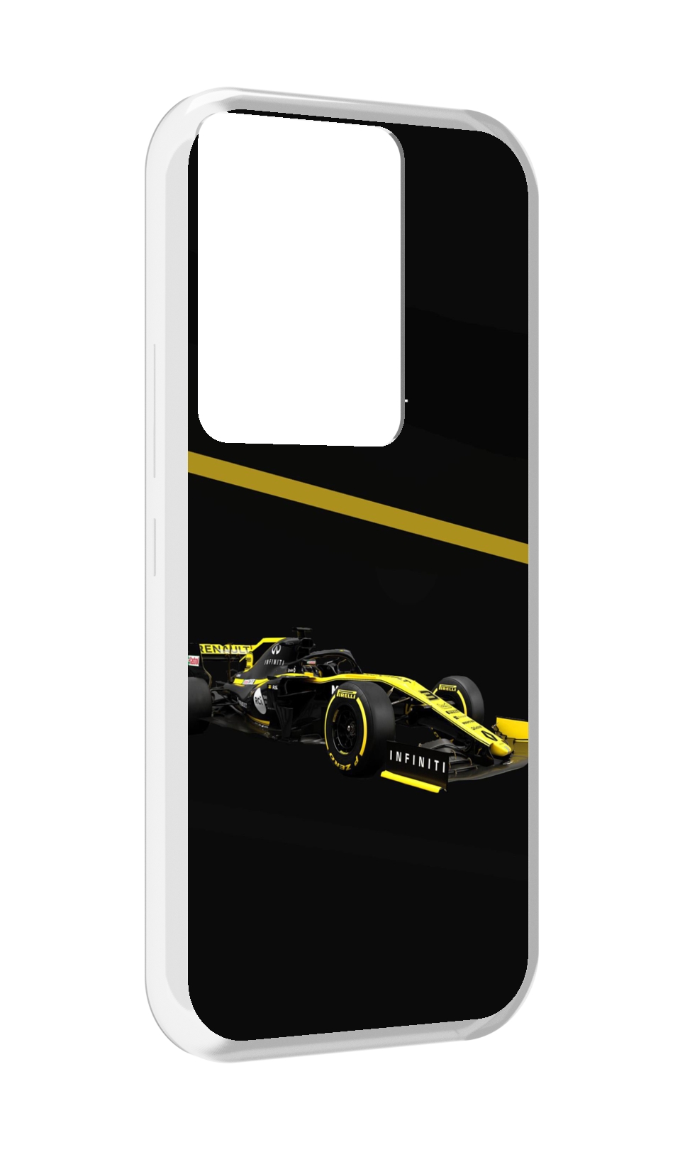 

Чехол MyPads renault 2 для Itel Vision 3 Plus / Itel P38 Pro, Прозрачный, Tocco