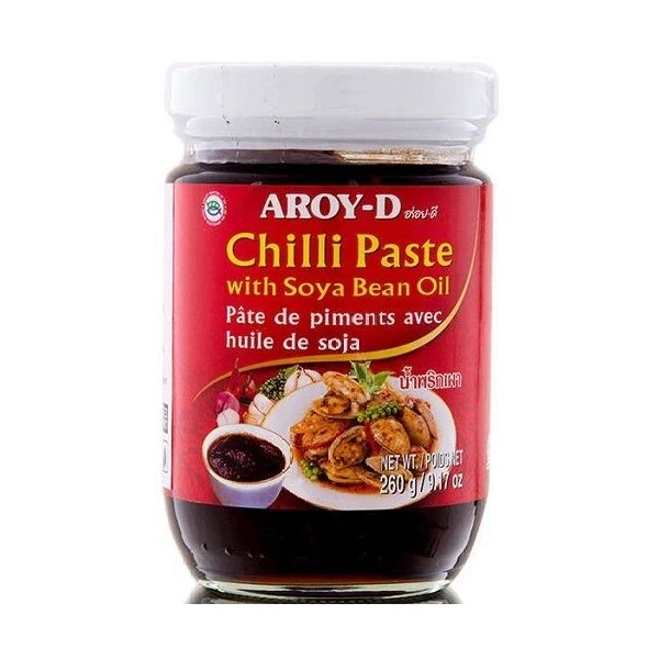 Паста Чили с соевым маслом AROY-D 260 г х 2шт