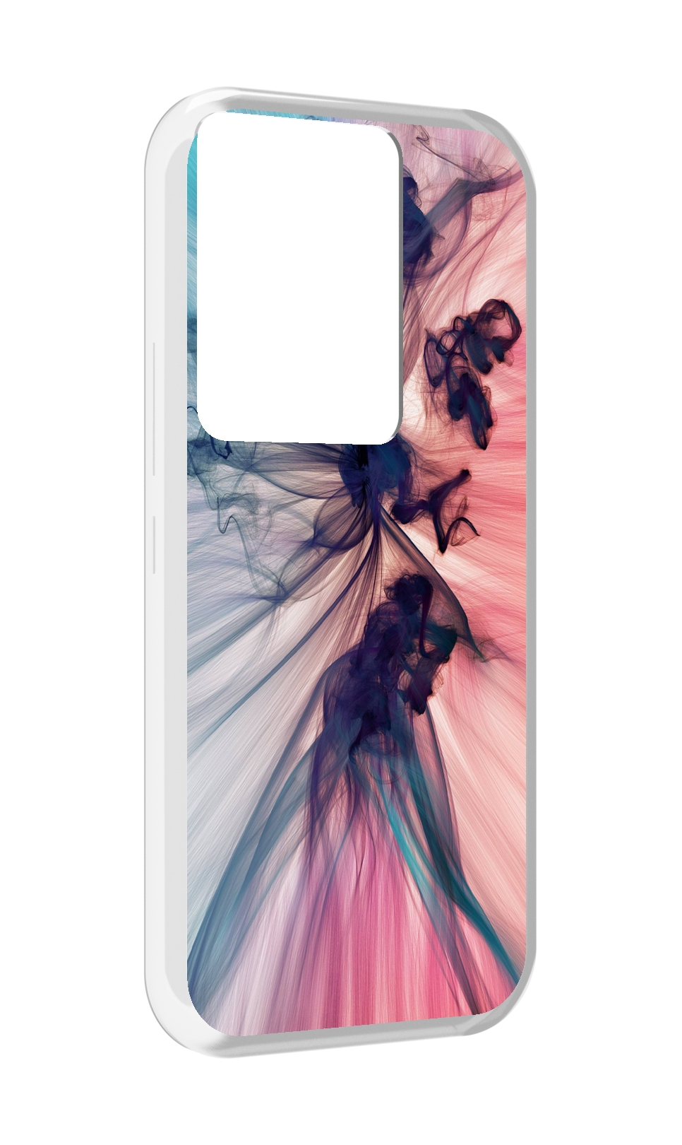 

Чехол MyPads разноцветный дым для Itel Vision 3 Plus / Itel P38 Pro, Прозрачный, Tocco