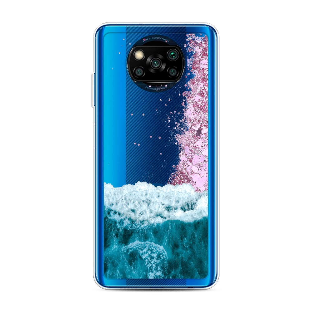 

Жидкий чехол с блестками "Морская пучина" на Xiaomi Poco X3 NFC, 39294-1