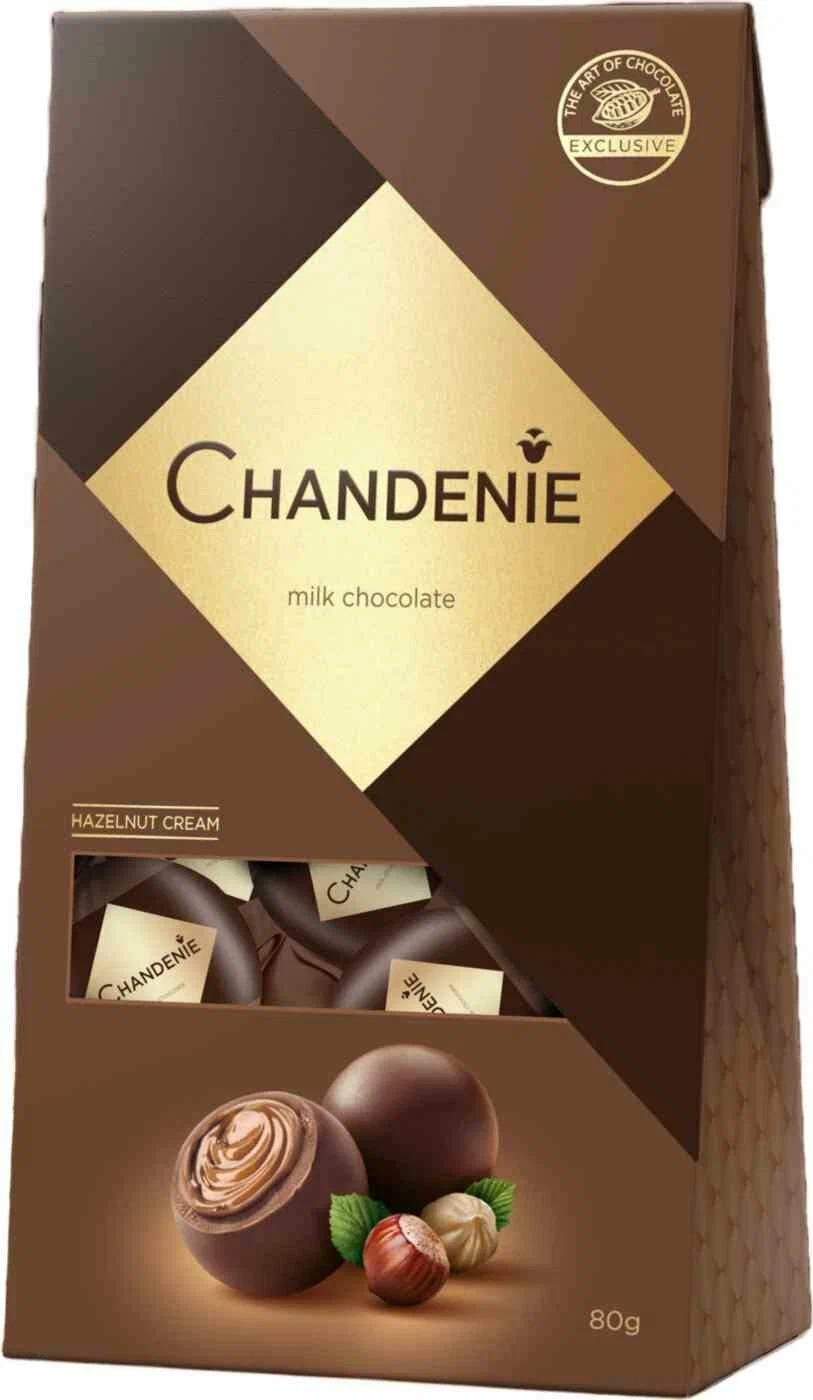 

Набор шоколадных конфет Chandenie Hazelnut Cream 80 г