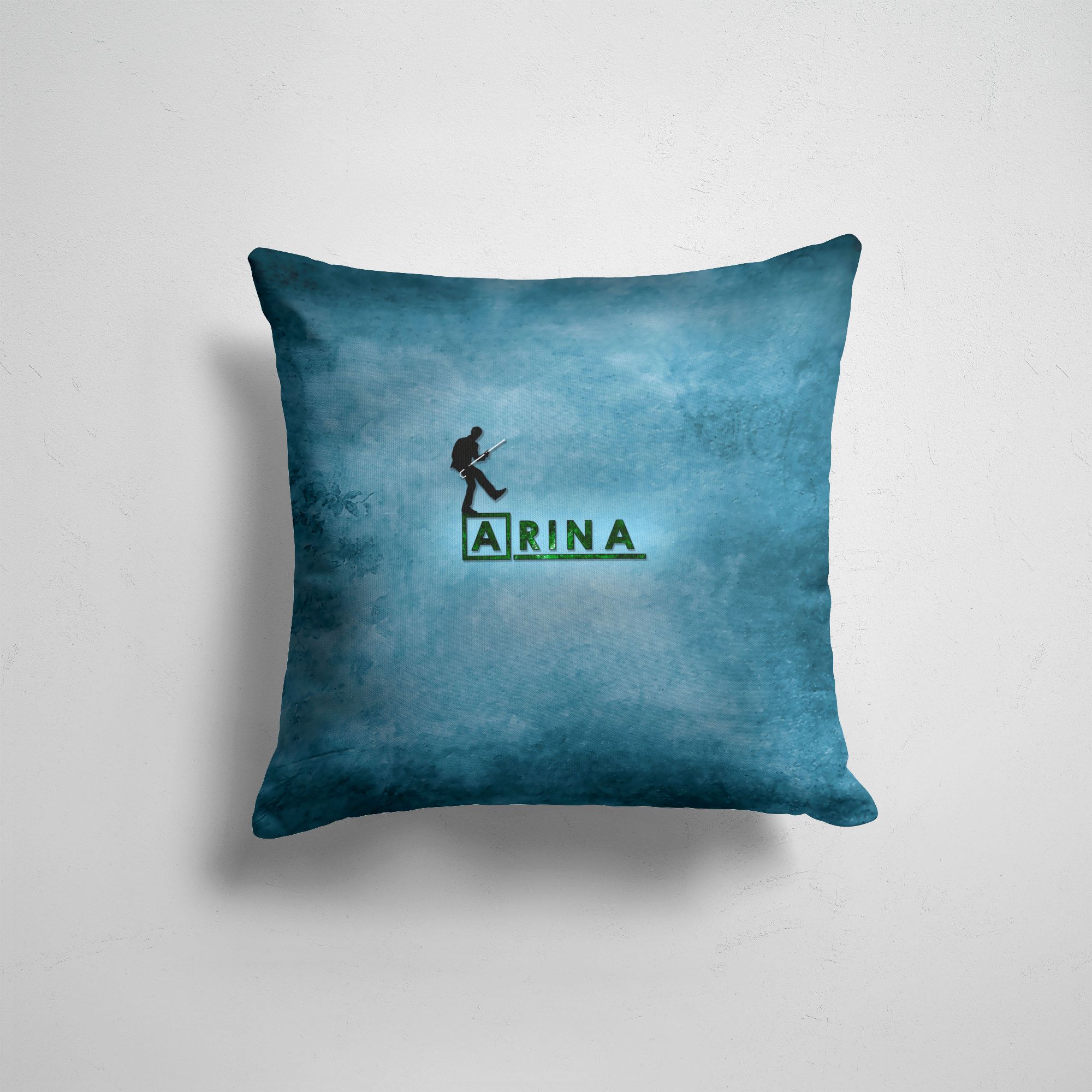 

Подушка декоративная 45х45см Имена Арина в стиле Доктор Хаус, Разноцветный