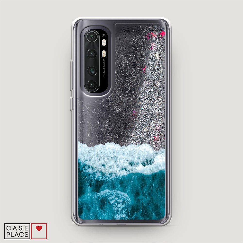 

Жидкий чехол с блестками "Морская пучина" на Xiaomi Mi Note 10 lite, 38491-1