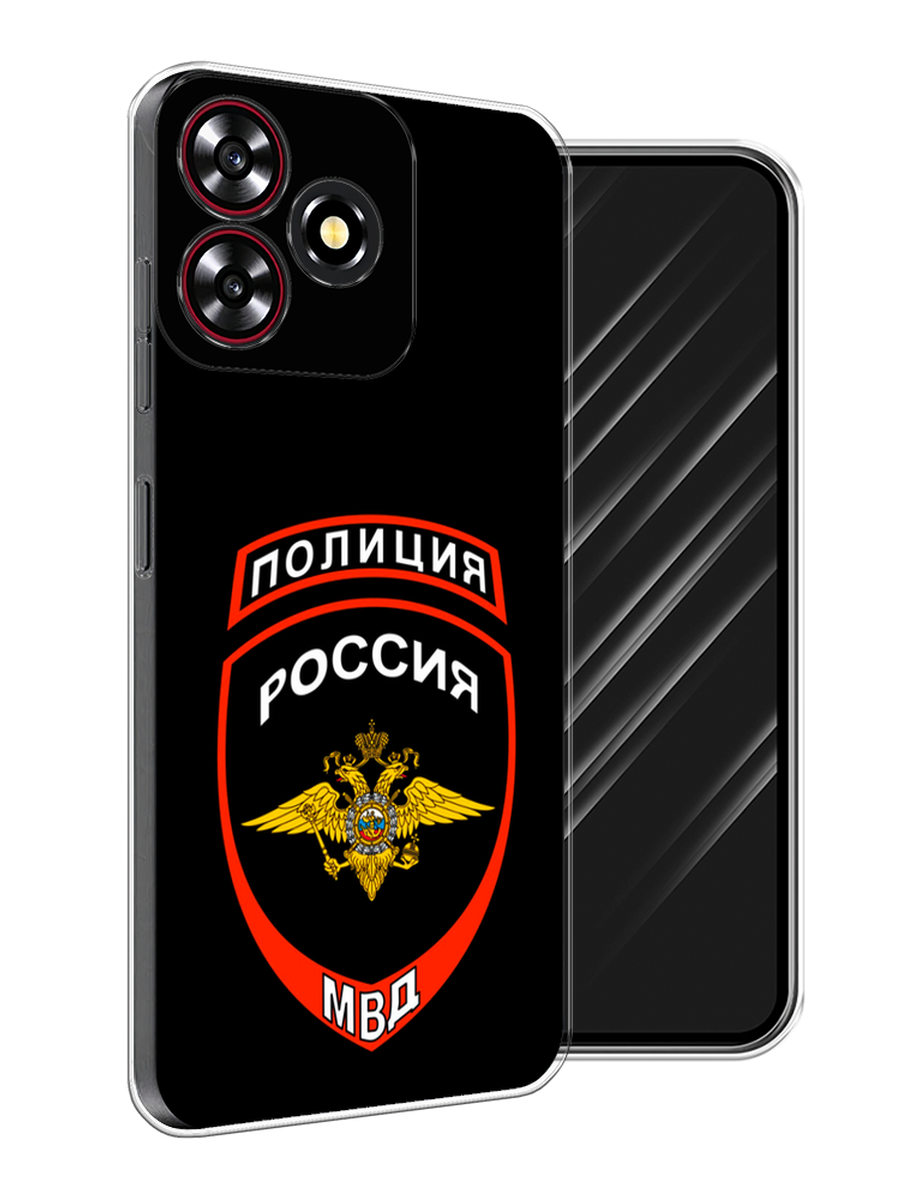 

Чехол Awog на ZTE Blade A73 4G "Полиция шеврон", Черный;красный;белый, 136450-1