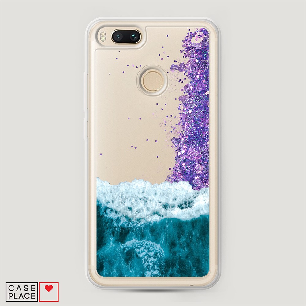 

Жидкий чехол с блестками "Морская пучина" на Xiaomi Mi A1, 32692-1