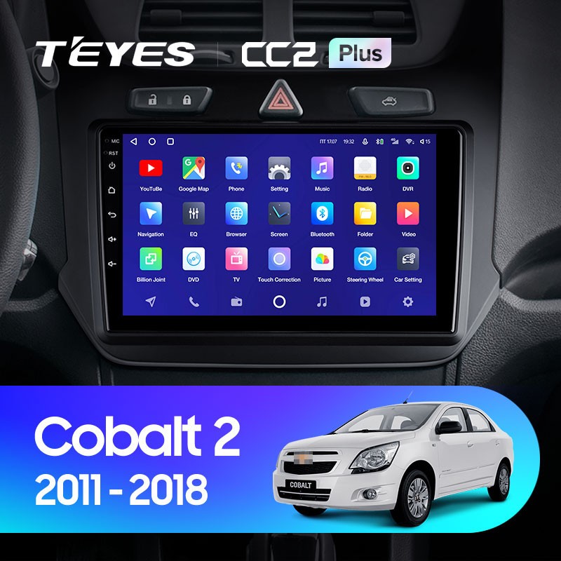 

Штатная магнитола Teyes CC2 Plus 4/32 Chevrolet Cobalt 2 (2011-2018), CC2 Plus