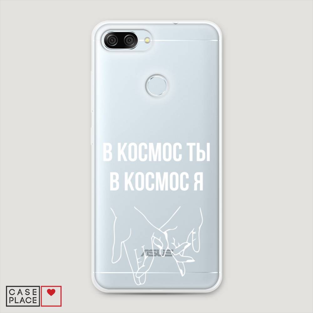 фото Чехол awog "в космос ты в космос я" для asus zenfone max plus m1 zb570tl