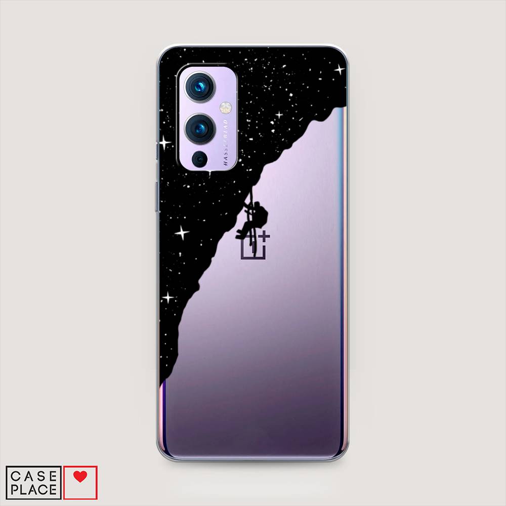 фото Чехол awog "скалолаз в космосе" для oneplus 9 (le2113)