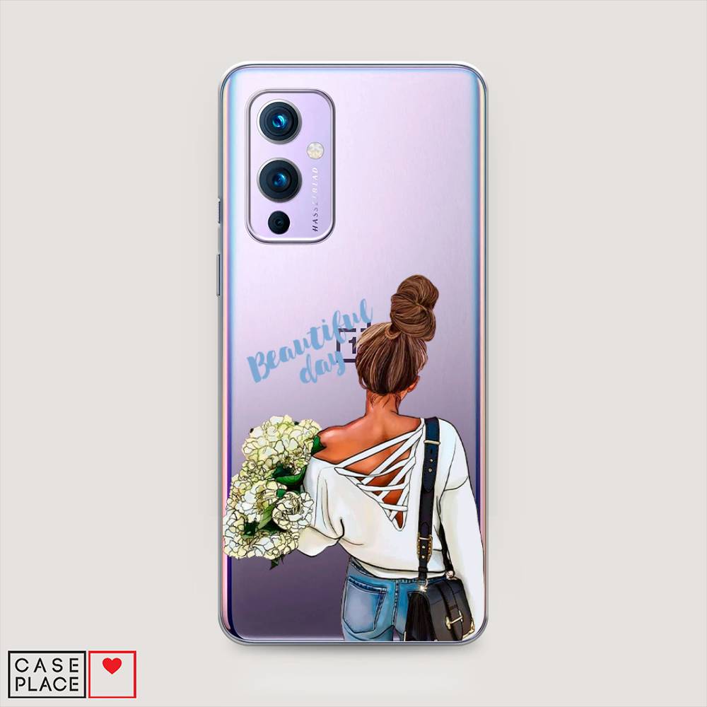 

Чехол Awog на OnePlus 9 (LE2113) / ВанПлас 9 (LE2113) "Beautiful day vector", Коричневый;белый;зеленый, 151450-6