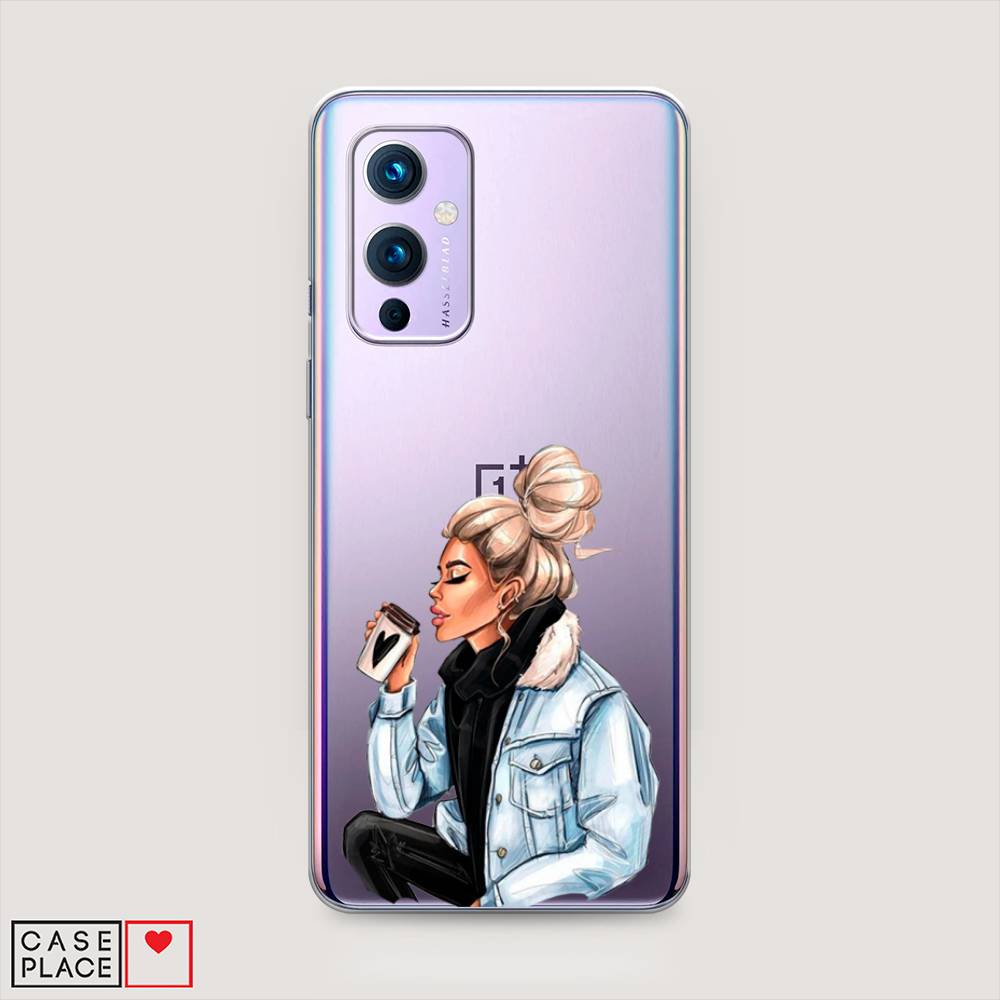 

Чехол Awog на OnePlus 9 (LE2113) / ВанПлас 9 (LE2113) "Cute girl", Коричневый;бежевый, 151450-7