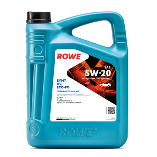 

Моторное масло ROWE HIGHTEC SYNT HC ECO-FO SAE 5W20 5л