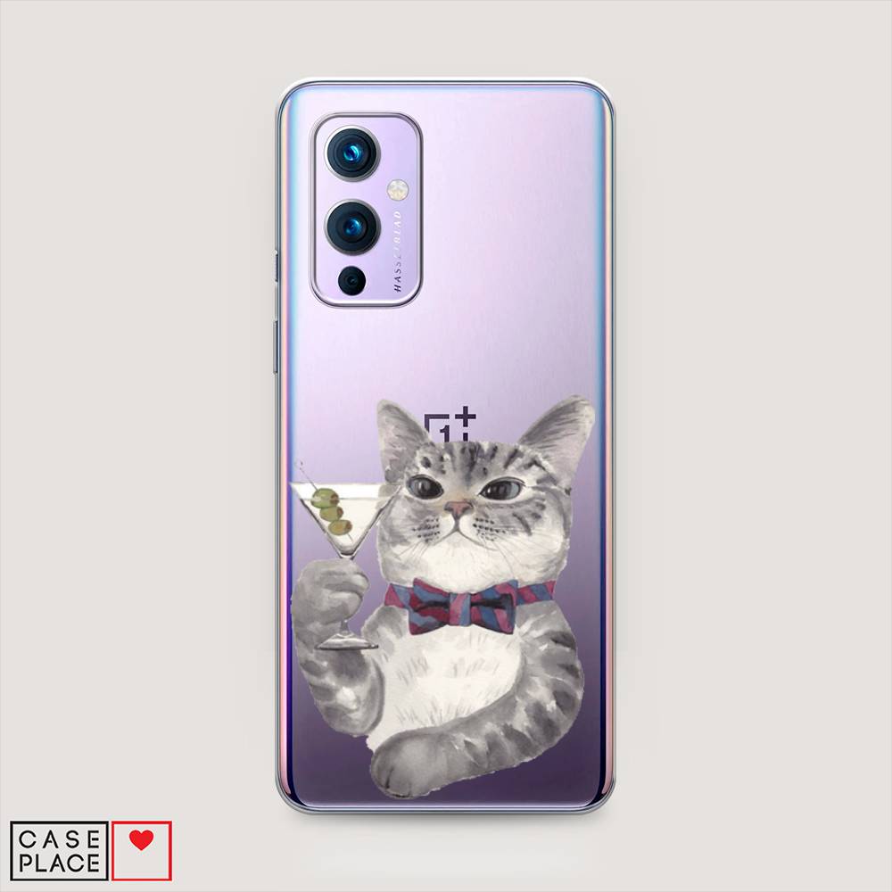 

Чехол Awog "Кот джентльмен" для OnePlus 9 (LE2113)