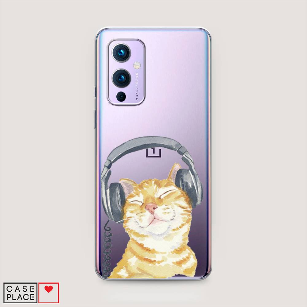 

Чехол Awog "Кот меломан" для OnePlus 9 (LE2113)