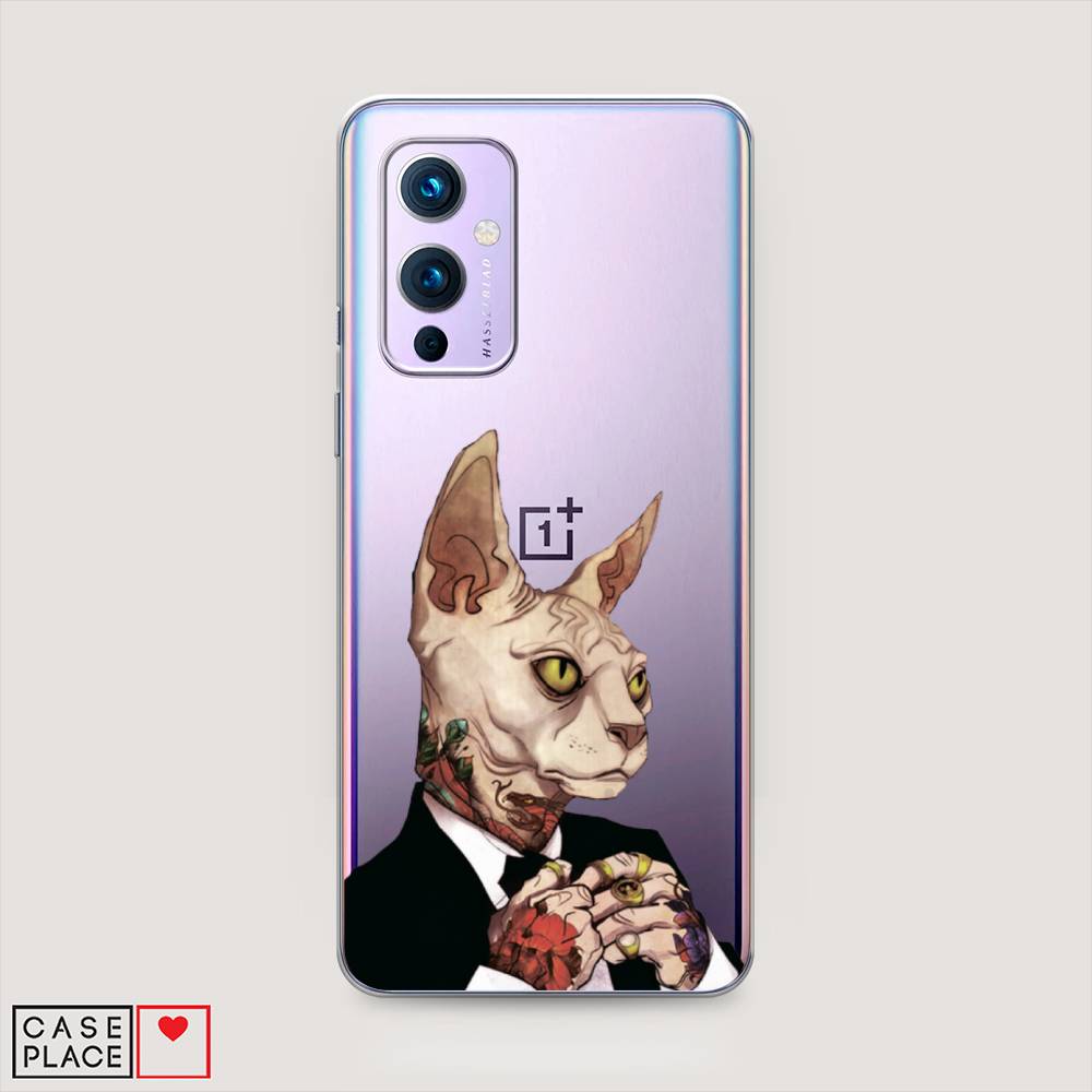 

Чехол Awog на OnePlus 9 (LE2113) / ВанПлас 9 (LE2113) "Татуированный сфинкс", Бежевый;черный;красный, 151450-7
