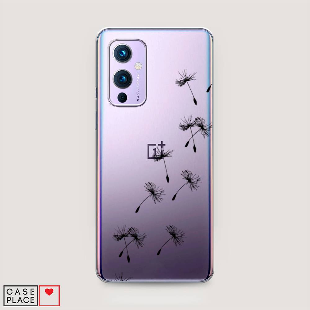 

Чехол Awog на OnePlus 9 (LE2113) / ВанПлас 9 (LE2113) "Летящие одуванчики", Черный, 151450-8