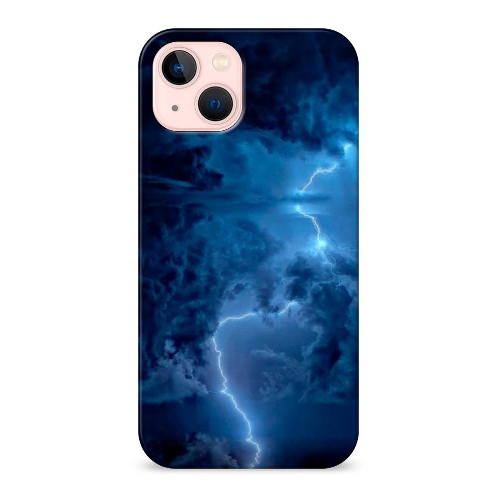 

Пластиковый чехол "Молния" на Apple iPhone 13, 14220-3