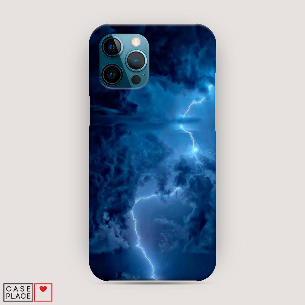 

Пластиковый чехол "Молния" на Apple iPhone 12 Pro Max, 12720-3