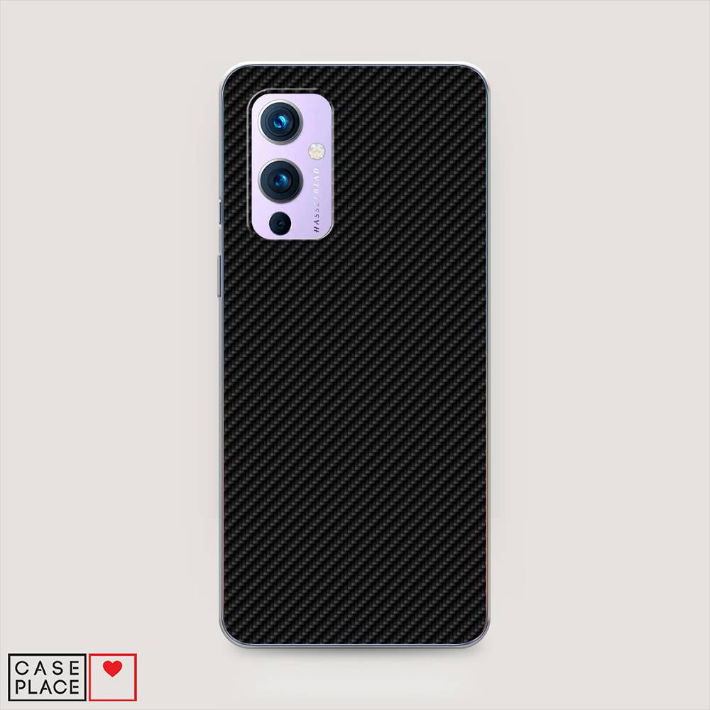 

Чехол Awog "Черный карбон" для OnePlus 9 (LE2113), 151450-3