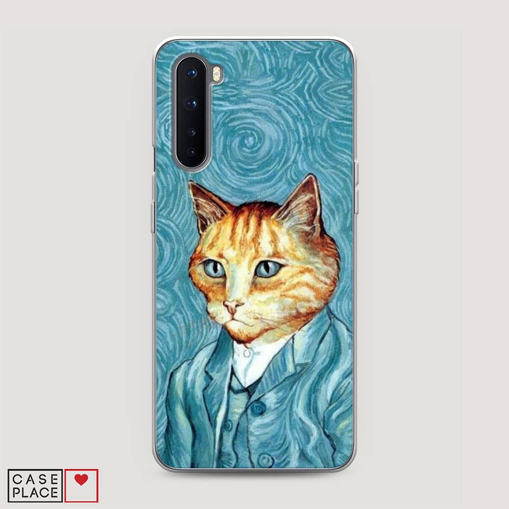 

Чехол Awog на OnePlus Nord / ВанПлас Nord "Кот Ван Гог", Голубой;коричневый, 151350-2