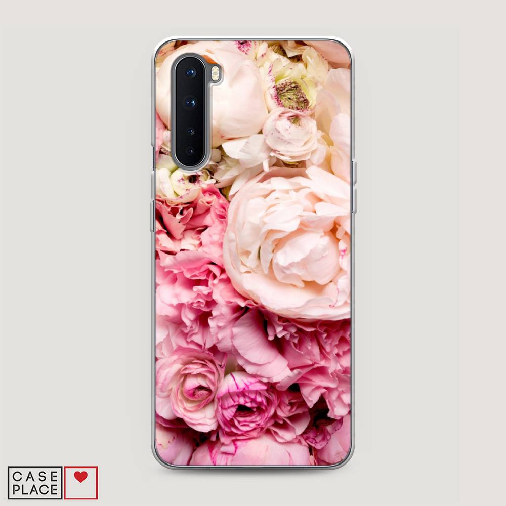 

Чехол Awog на OnePlus Nord / ВанПлас Nord "Пионы яркие", Розовый, 151350-8