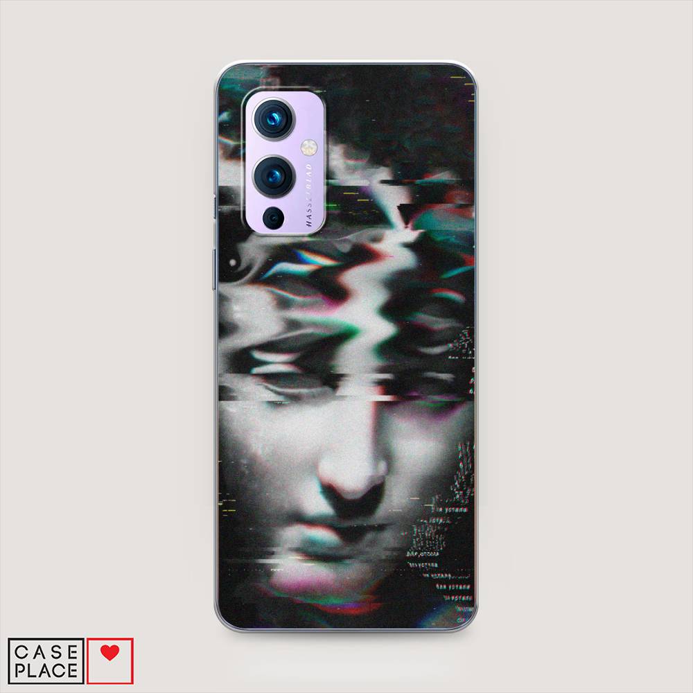 

Чехол Awog на OnePlus 9 (LE2113) / ВанПлас 9 (LE2113) "Glitch Art", Серый, 151450-9