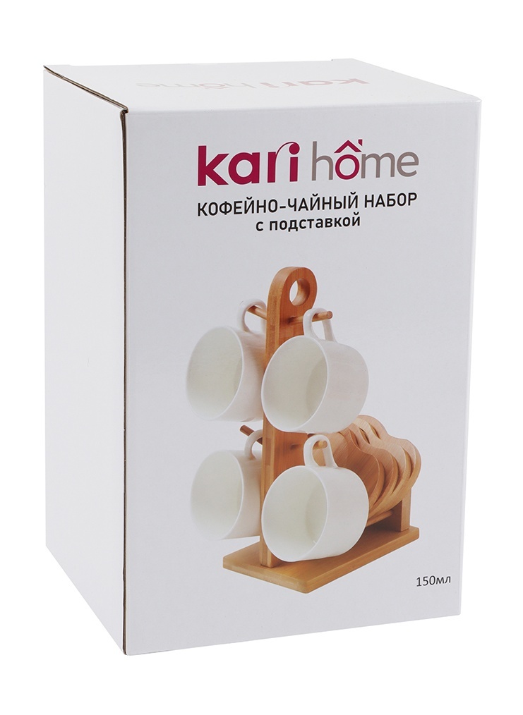 

Кофейно-чайный набор c подставкой T3854, 236578