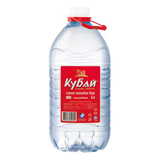 

Вода питьевая горная Кубай негазированная столовая 5 л