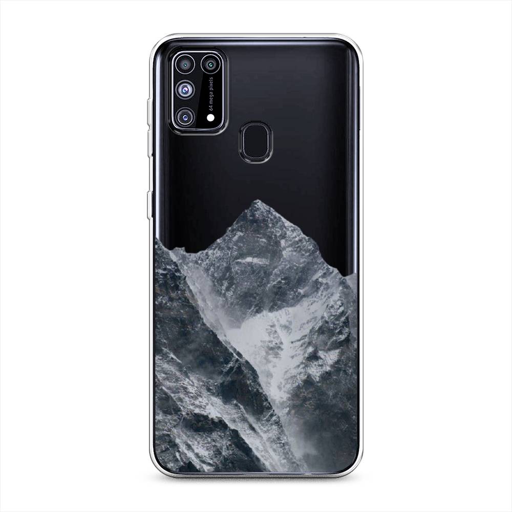 

Чехол на Samsung Galaxy M31 "Горы арт 4", Серый;бежевый, 2100750-2
