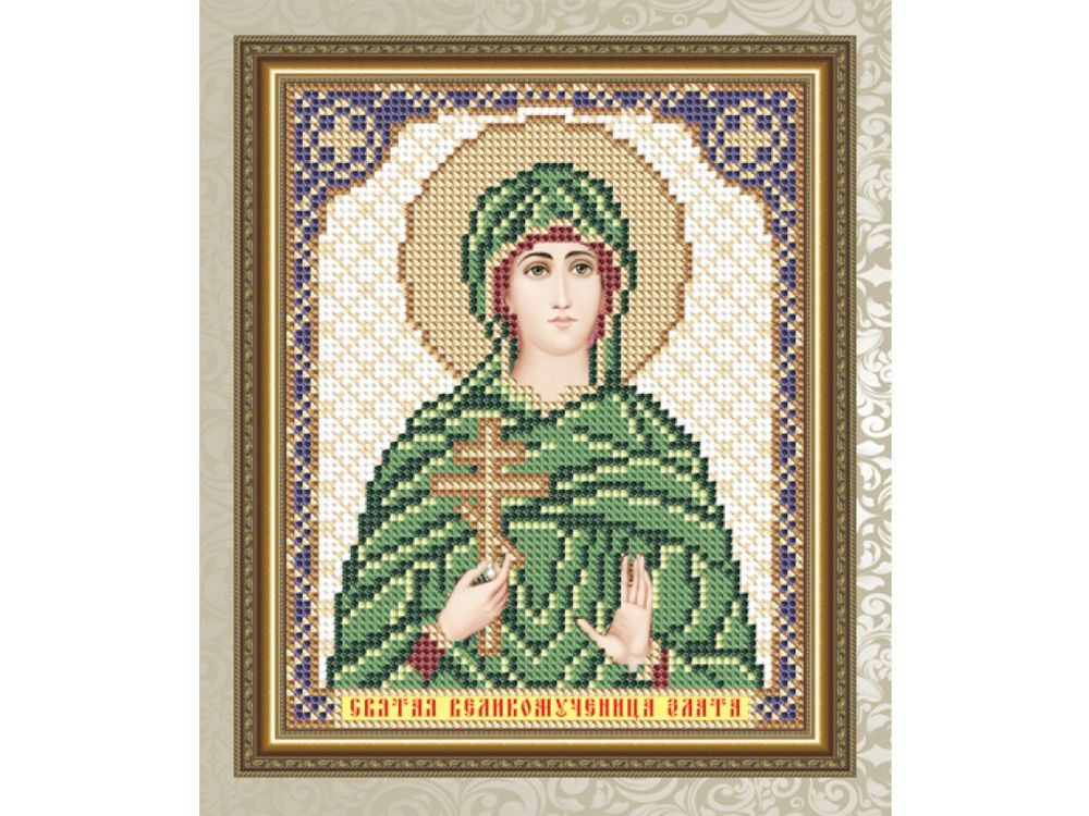 

Рисунок на ткани «Святая Великомученица Злата»