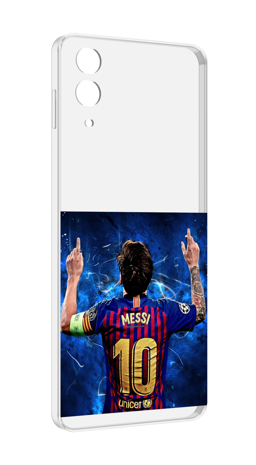

Чехол MyPads Месси-10 мужской для Samsung Galaxy Z Flip 4 (SM-F721), Прозрачный, Tocco
