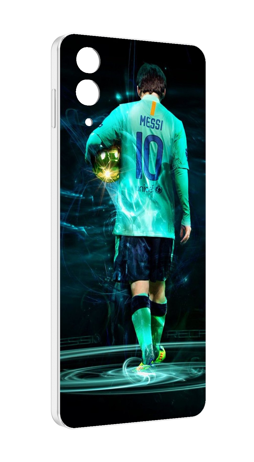 

Чехол MyPads Месси мужской для Samsung Galaxy Z Flip 4 (SM-F721), Прозрачный, Tocco