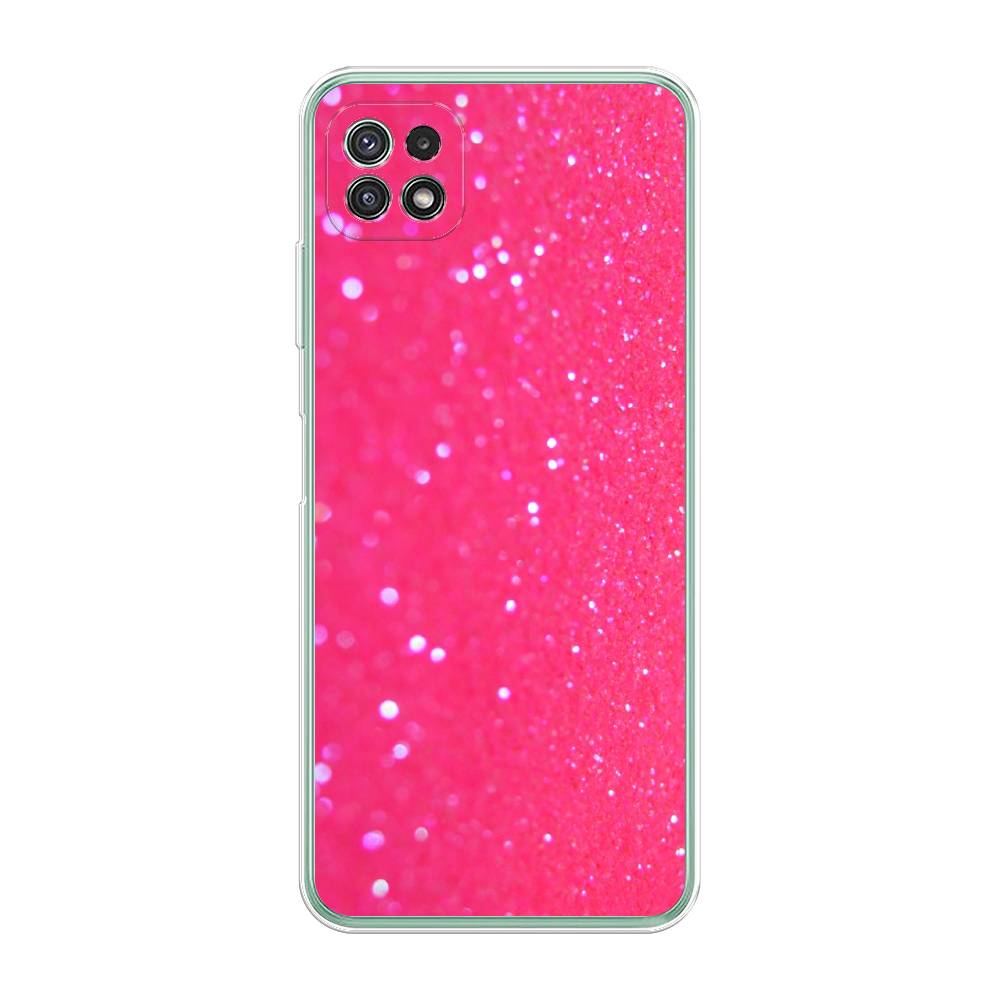

Чехол Awog "Малиновые блестки рисунок" для Samsung Galaxy A22s 5G