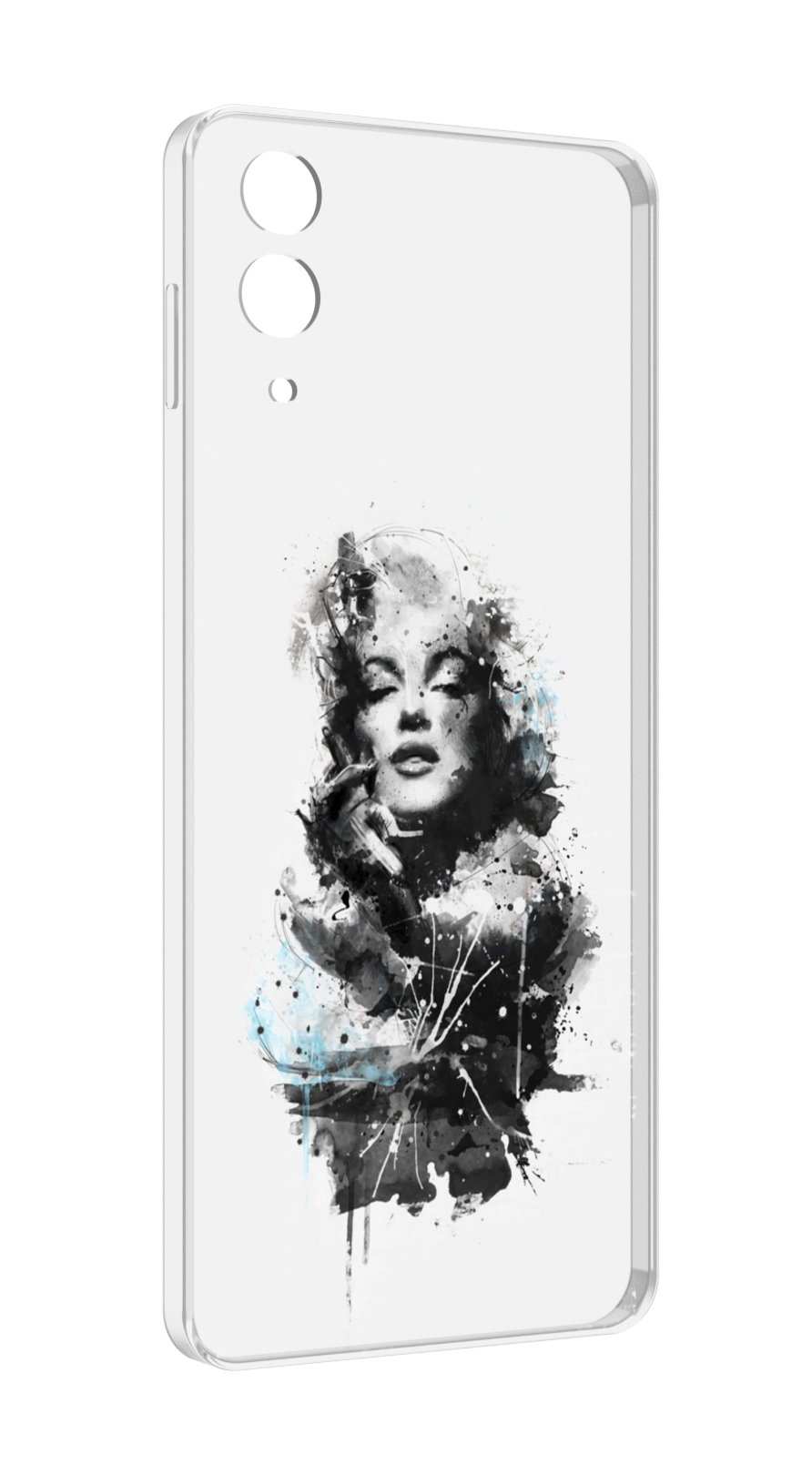 

Чехол MyPads Мерлин Монро загадочная женский для Samsung Galaxy Z Flip 4 (SM-F721), Прозрачный, Tocco