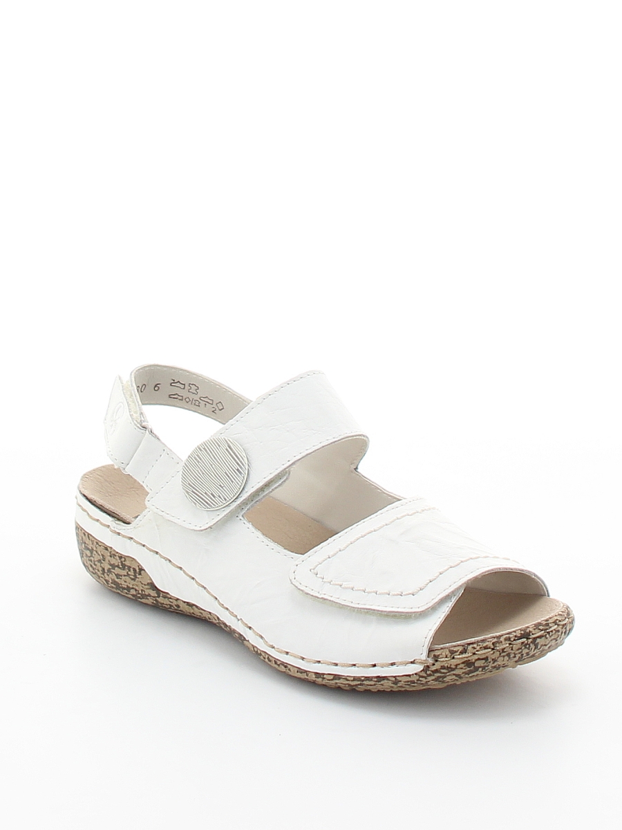 

Сандалии женские Rieker 155722 белые 10 US, 155722