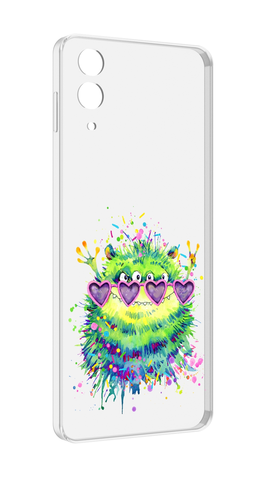 

Чехол MyPads Пушистый персонаж для Samsung Galaxy Z Flip 4 (SM-F721), Прозрачный, Tocco