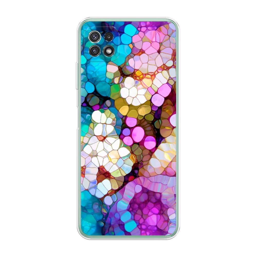

Чехол Awog на Samsung Galaxy A22s 5G / Самсунг A22s 5G "Калейдоскоп", 2104250-3
