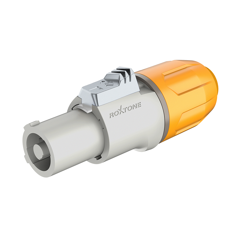 Разъем PowerCon Roxtone RAC3FCO WP Grey серый