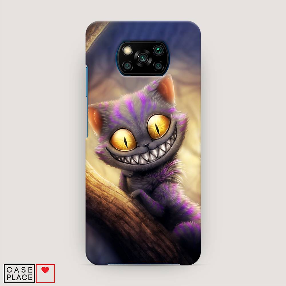 

Пластиковый чехол "Cheshire Cat" на Xiaomi Poco X3 NFC, 39220-1