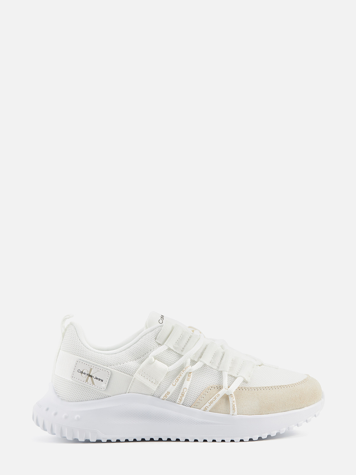 

Кроссовки женские Calvin Klein YW0YW01319 белые 41 RU, Белый, YW0YW01319