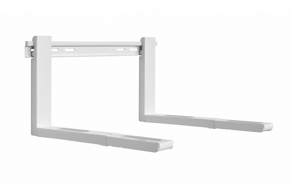 Кронштейн для микроволновой Metaldesign MD-3702 White кронштейн для видеопроектора cactus cs vm pre02 wt white